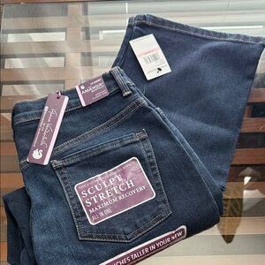 Gloria Vanderbilt Dark Blue Boot Cut Jeans